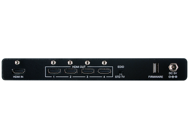 Cypress Splitter 1:4 HDMI UHD 4K60 10Gbps EDID HDCP 2.2 